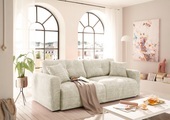 ED EXCITING DESIGN Schlafsofa »Bullet«, frei im Raum stellbar, mit Bettkasten, mit Schlaffunktion, 4 Kissen