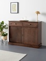 Home affaire Sideboard »Schröder«, mit 2 Schiebetüren und 2 Schubkasten, aus massivem Kiefernholz