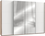Fresh To Go Schwebetürenschrank »Level«, mit Synchronöffnung