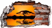 Wandtattoo »Afrika«