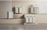 SONGMICS Wäschekorb »92 l, Weiss«