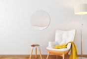 Dekospiegel »Glass Round« ( 1-tlg)