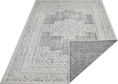 freundin Home Collection Teppich »Gaia«, rechteckig, 5 mm Höhe, In-und Outdoor geeignet, Wohnzimmer, Balkon, Terrasse, Garten, Strapazierfähig und pflegeleicht, Flachgewebe