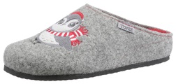 Tofee Pantoffel, mit Eulen-Motiv