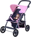 Knorrtoys, Knorrtoys® Puppenbuggy »Liba - Navy Pink Bear«
