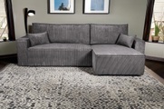 GEPADE Ecksofa »Lotte, L-Form«, Schlaffunktion, Zierkissen, Stauraum, beidseitig montierbar