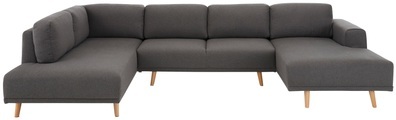 Home affaire Wohnlandschaft »Lasse«, im scandinavischem Stil mit Holzfüssen