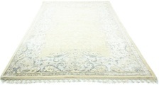 morgenland Teppich »Designer Teppich handgeknüpft grün«, rechteckig, 7 mm Höhe