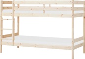 Hoppekids, Hoppekids Etagenbett »ECO Comfort Kinderbett 90x200 oder 70x160 aus Massivholz in 4 Farben«, TÜV, FSC und Nordisches Umweltzeichen ? wahlweise mit Matratzen