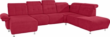 Places of Style Wohnlandschaft »Manhattan«, 2 Sitze mit elektrischer Relaxfunktion, verstellbare Armlehnen