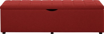 Places of Style Hockerbank »Checked«, mit Stauraum, Breite 120 cm und 160 cm, auch als Garderobenbank oder Bettbank geeignet
