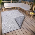 HANSE Home Teppich »Pangli, Wendeteppich«, rechteckig, In und Outdoor, Flachgewebe, wendbar, wetterfest, pflegeleicht, robust