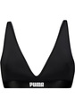 PUMA Triangel-BH »PUMA WOMEN PADDED TRIANGLE TOP«, (1 tlg.), Short Top mit tiefem V-Ausschnitt