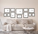 ANDAS, andas Bilderrahmen-Set »Bilderrahmen 12er«, (Set, 12 St., 3x 21x30 (DIN A4) + 4x 15x20 (DIN A5) + 4x 30x40 + 1x 40x50 cm)
