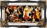 morgenland Wandteppich »Bild-Teppich Figurativ 120 x 70 cm«, rechteckig, 0,6 mm Höhe, besonders weich durch Microfaser