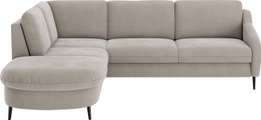 sit&more Ecksofa »Soul L-Form«, wahlweise mit Bettfunktion und Bettkasten oder Schubkasten