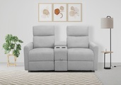 HOME AFFAIRE, Home affaire 2-Sitzer »Daoulas«, Kinosofa mit Relaxfunktion, Getränkehalter und Stauraum