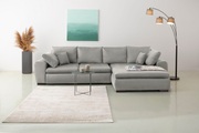 Home affaire Ecksofa »Cara Mia«, wahlweise mit Bettfunktion, in vielen Bezugsqualitäten und Farben