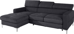 COTTA Ecksofa, inklusive Kopfteilverstellung, wahlweise mit Bettfunktion