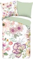 good morning Wendebettwäsche »Vera«, (2 tlg.), mit Blumenprint