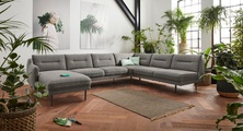 andas Wohnlandschaft »Nordfyn«, edles Design in 3 Bezugsqualitäten, Design by Morten Georgsen