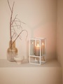 LeGer Home by Lena Gercke Windlicht »Zhara«, (1 St.), aus Metall und Glas