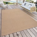 Paco Home Teppich »Timber 125«, rechteckig, 4 mm Höhe, Flachgewebe, Sisal Optik, In- und Outdoor geeignet, ideal im Wohnzimmer & Schlafzimmer