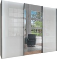 WIEMANN Schwebetürenschrank »Monaco«, hochwertige Glas- und Spiegelfront