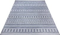 freundin Home Collection Designteppich »Khawa«, rechteckig, 4 mm Höhe, Flachgewebe In und Outdoor geeignet, Makramee Optik, Balkon, Terrasse, Garten, Wohnzimmer, Robust, Pflegeleicht