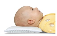 ZEWI Baby-Kopfkissen 23x21 cm weiss