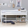 Hoppekids Hochbett »BASIC«, (Set, Bett), umbaubar in ein Einzelbett