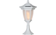 LED-Solarleuchte Flame, 4 in 1, weiß