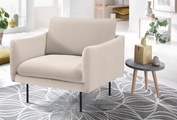 andas Sessel »Mavis«, mit losen Sitz- und Rückenkissen, skandinavischer Stil