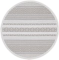 carpetfine Teppich »Boho 101«, rund, 4 mm Höhe, robustes Flachgewebe, Sisal Optik, In- und Outdoor geeignet, Wetterfest und UV-beständig für Balkon, Terrasse, Garten, Aussenbereich,Wohnzimmer, Schlafzimmer