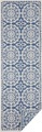 NORTHRUGS, NORTHRUGS Läufer »Jardin«, rechteckig, 5 mm Höhe, In-und Outdoor geeignet, Wohnzimmer, Balkon, Terrasse, Garten, Robust, Pflegeleicht, Flachgewebe, Wendbar