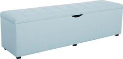 Places of Style Hockerbank »Checked«, mit Stauraum, Breite 120 cm und 160 cm, auch als Garderobenbank oder Bettbank geeignet