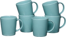 RITZENHOFF & BREKER, Ritzenhoff & Breker Becher »Malmö«, (Set, 6 tlg., 6 Kaffeebecher (400 ml, 10 cm hoch, 9,5 cm Durchmesser), 400 ml, 6-teilig