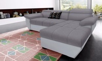COTTA Ecksofa, inklusive Kopfteilverstellung, wahlweise mit Bettfunktion + Bettkasten