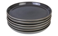 Bitz Speiseteller ? 27 cm 6 St?ck, Grau