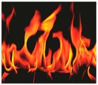 Artland Küchenrückwand »Feuer 2 - Flammen«