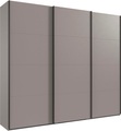 Wimex Kleiderschrank »Mugano, Made in Germany, Lieferung bis in Deine Etage und Stellort«, (wähle Deine Ausstattung: Basic oder Premium!), 3 Schwebetüren, grosse Grössen, mit oder ohne Spiegel, Metallgriffe