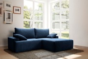 exxpo - sofa fashion Ecksofa, mit Federkern, inklusive Bettfunktion und Bettkasten in verschiedenen Cord-Farben