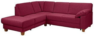 Home affaire Ecksofa »Belfort«, mit Federkern, wahlweise mit Bettfunktion und Stauraum