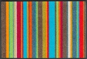 wash+dry by Kleen-Tex, wash+dry by Kleen-Tex Fussmatte »Stripes«, rechteckig, 7 mm Höhe, Fussabstreifer, Fussabtreter, Schmutzfangläufer, Schmutzfangmatte, Schmutzfangteppich, Schmutzmatte, Türmatte, Türvorleger
