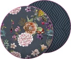 Descanso Zierkissen PARMA 55x55 cm Anthrazit