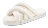Vivance Dreams Hausschuh, Pantolette mit raffinierter Kreuzbandage VEGAN