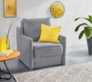 INOSIGN Sessel »Tiny Alpha Sessel«, Sessel mit integriertem Hocker, der bei Bedarf extra gestellt werden kann
