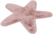 calo-deluxe, calo-deluxe Kinderteppich »Kids-500«, sternförmig, 36 mm Höhe, Kunstfell, Motiv Stern