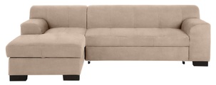 Home affaire Ecksofa »Falk«, mit Federkern und wahlweise mit Bettfunktion