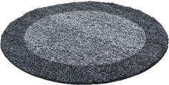 Ayyildiz Teppiche Hochflor-Teppich »Life Shaggy 1503«, rund, Wohnzimmer